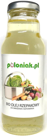 Huile de colza pour cuisson et friture BIO 300 ml - POLONIAK